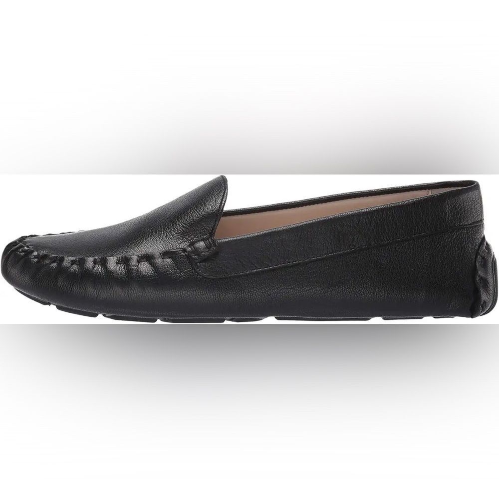 Cole Haan Evelyn Driver loafer black Leather size 6 NWT in box - Picture 4 of 14